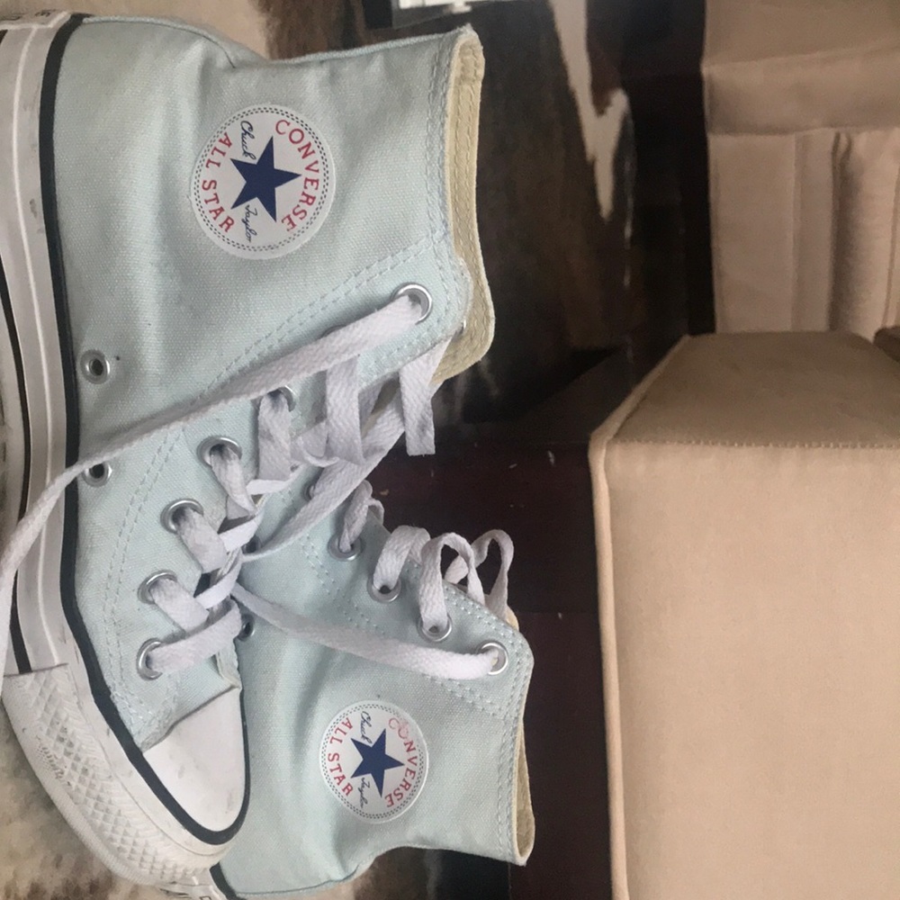 Light Blue Converse